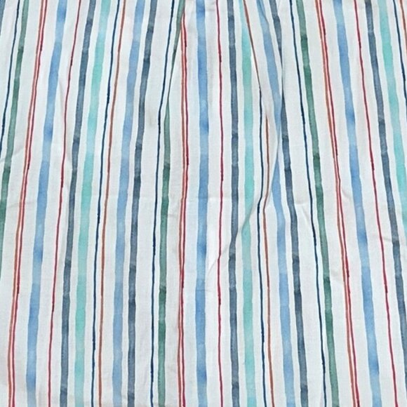 Johnnie-O Top Shelf Oswald Short Sleeve Button Up Stripe Collar Shirt‎ Medium - Picture 4 of 7